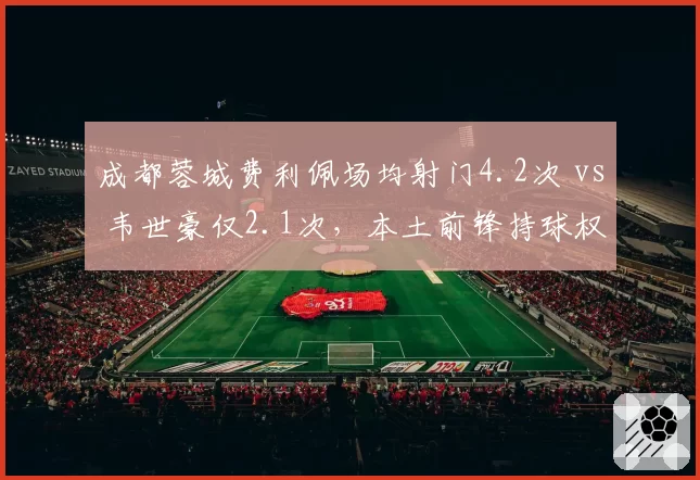 成都蓉城费利佩场均射门4.2次 vs 韦世豪仅2.1次，本土前锋持球权遭压缩