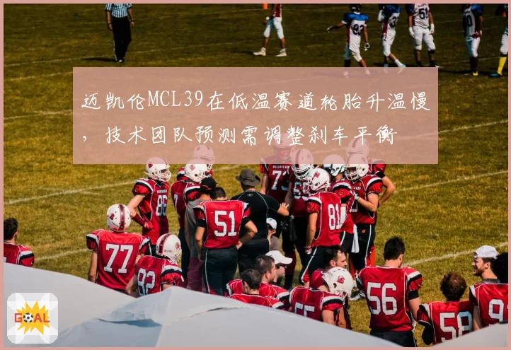 迈凯伦MCL39在低温赛道轮胎升温慢，技术团队预测需调整刹车平衡